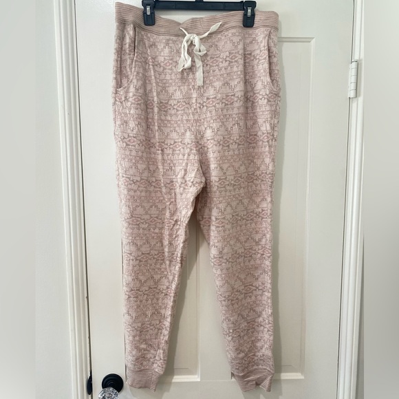 Free People Hi Rise Mix it Up Sweater Pant Joggers - Picture 8 of 16